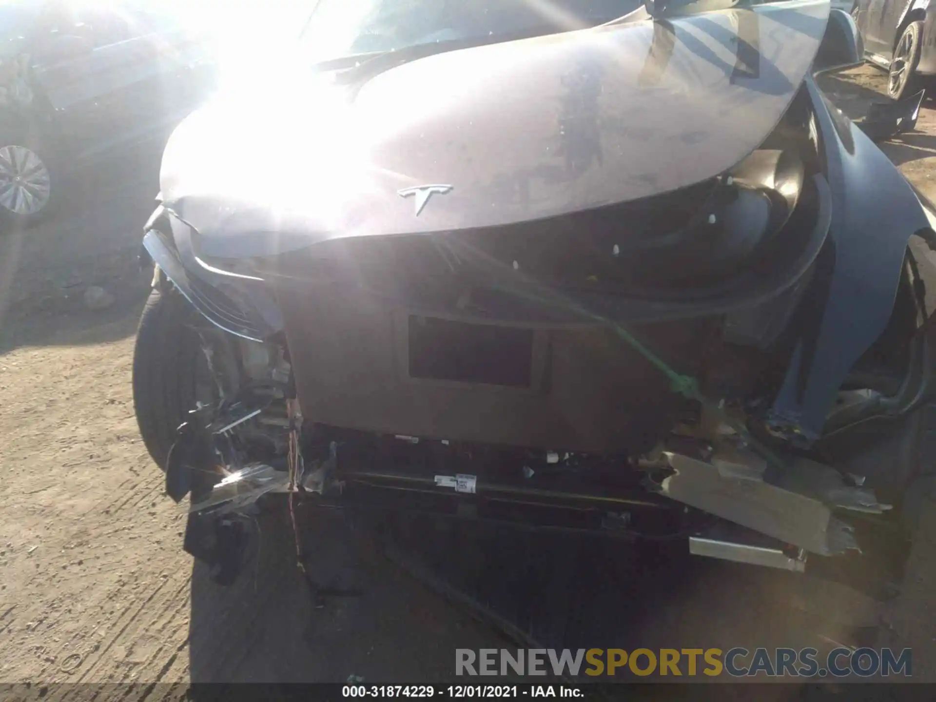 6 Photograph of a damaged car 5YJYGDEE6MF145836 TESLA MODEL Y 2021