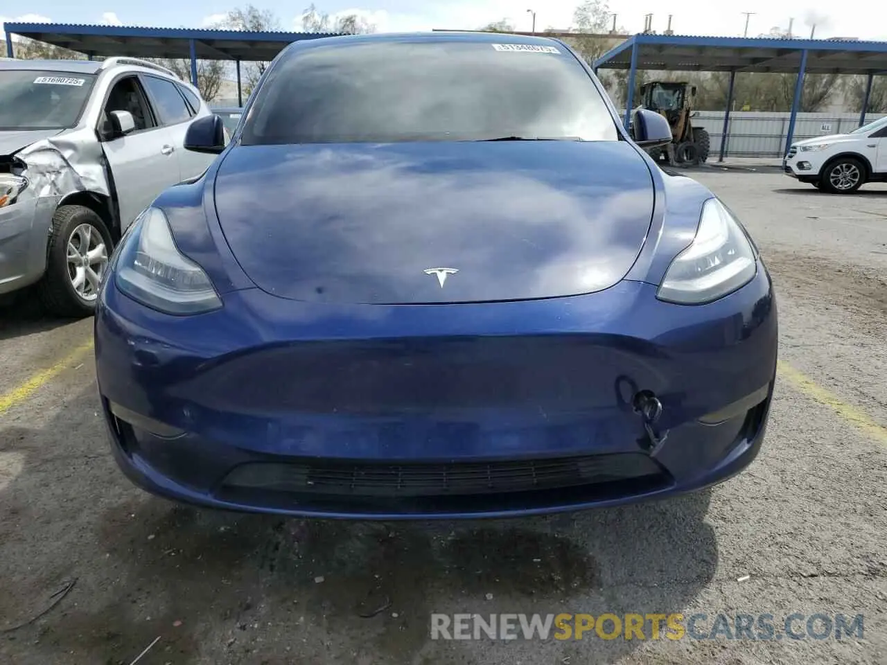 5 Photograph of a damaged car 5YJYGDEE6MF182384 TESLA MODEL Y 2021