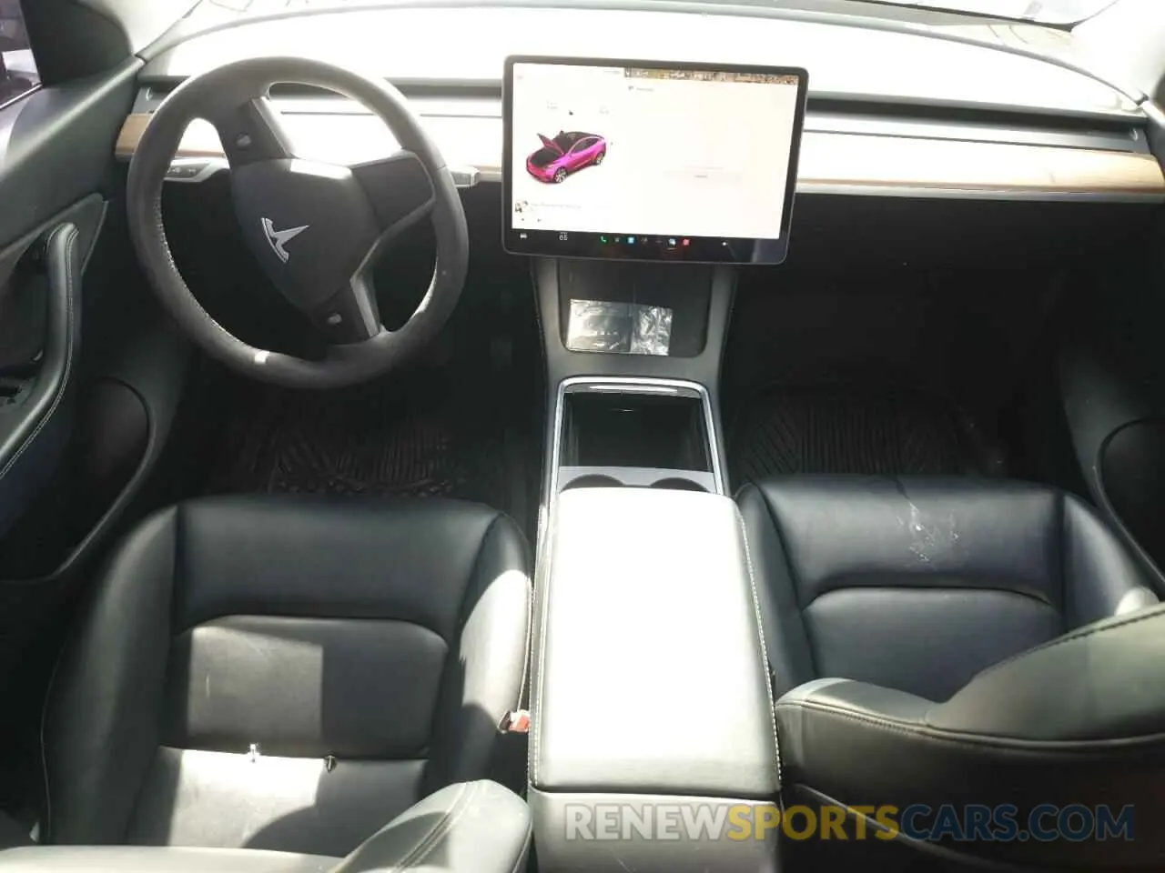 8 Photograph of a damaged car 5YJYGDEE6MF182384 TESLA MODEL Y 2021