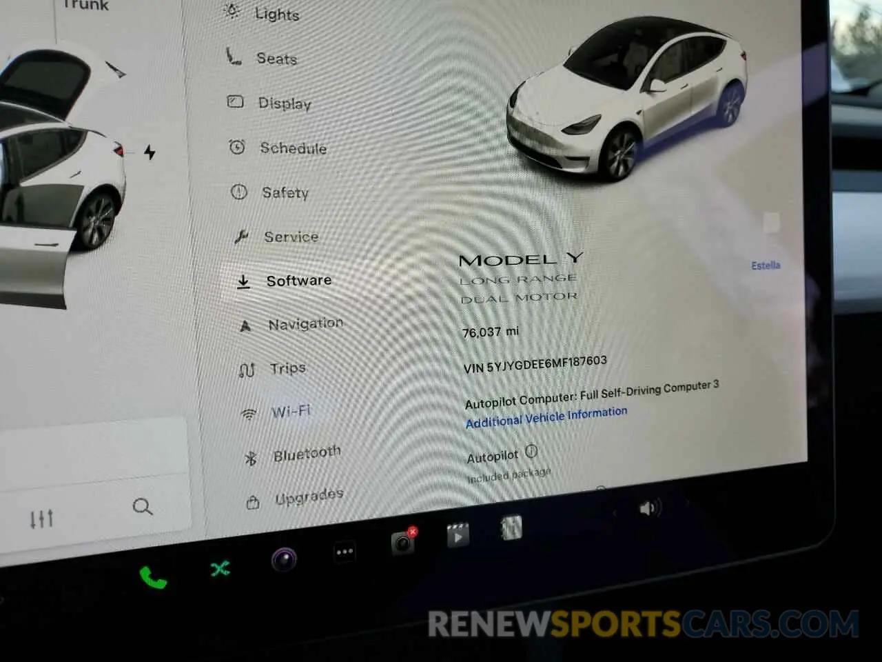 9 Photograph of a damaged car 5YJYGDEE6MF187603 TESLA MODEL Y 2021