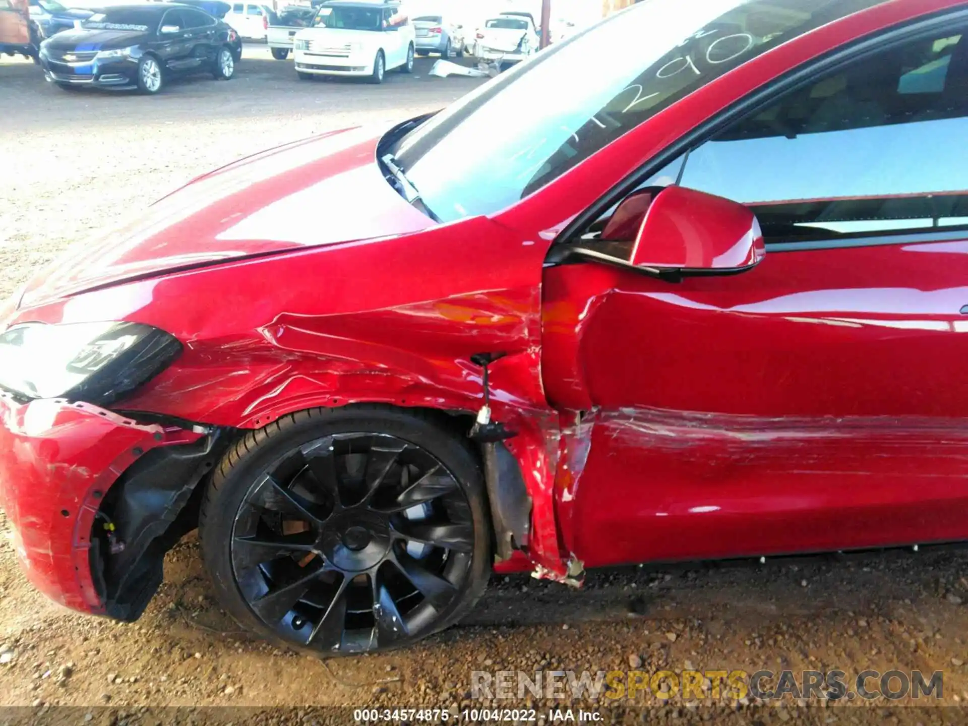 6 Photograph of a damaged car 5YJYGDEE6MF198374 TESLA MODEL Y 2021