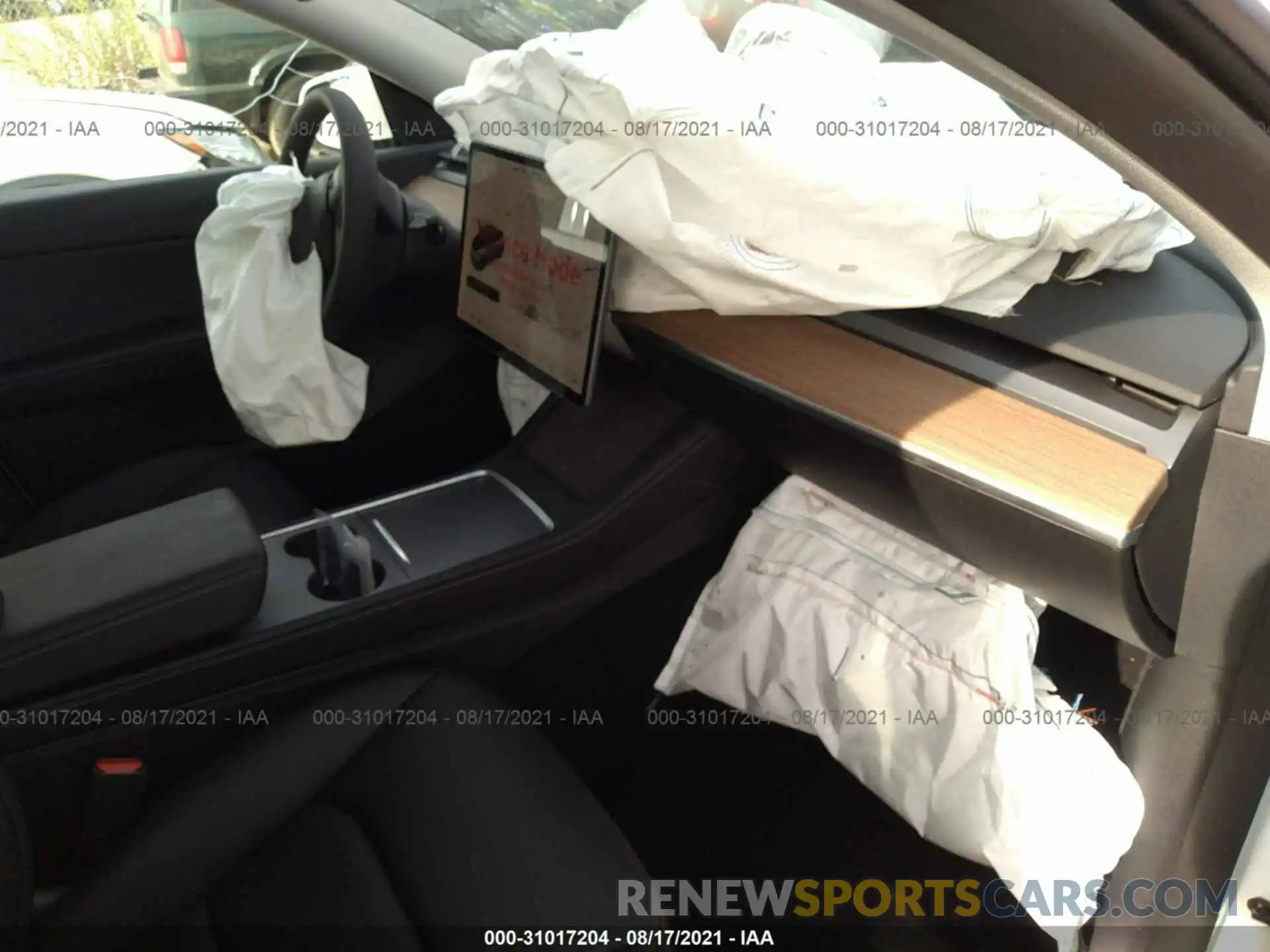 5 Photograph of a damaged car 5YJYGDEE6MF202973 TESLA MODEL Y 2021