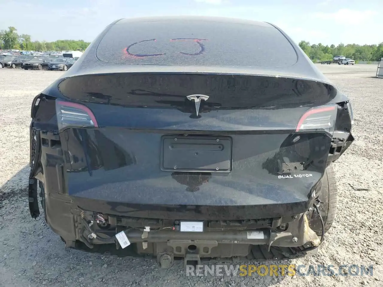 6 Photograph of a damaged car 5YJYGDEE6MF203959 TESLA MODEL Y 2021