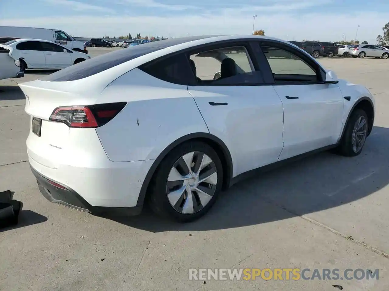 3 Photograph of a damaged car 5YJYGDEE6MF218512 TESLA MODEL Y 2021