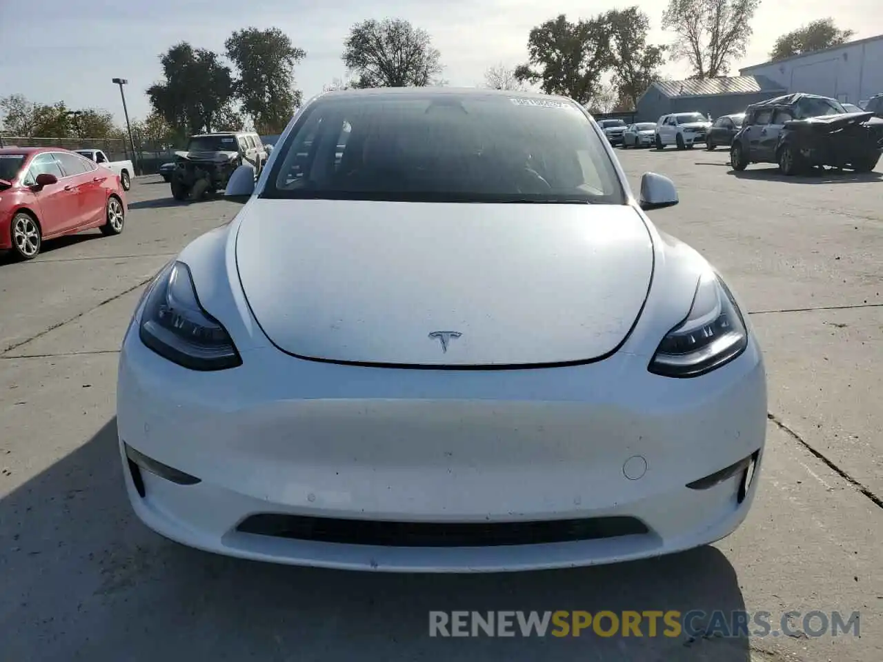 5 Photograph of a damaged car 5YJYGDEE6MF218512 TESLA MODEL Y 2021