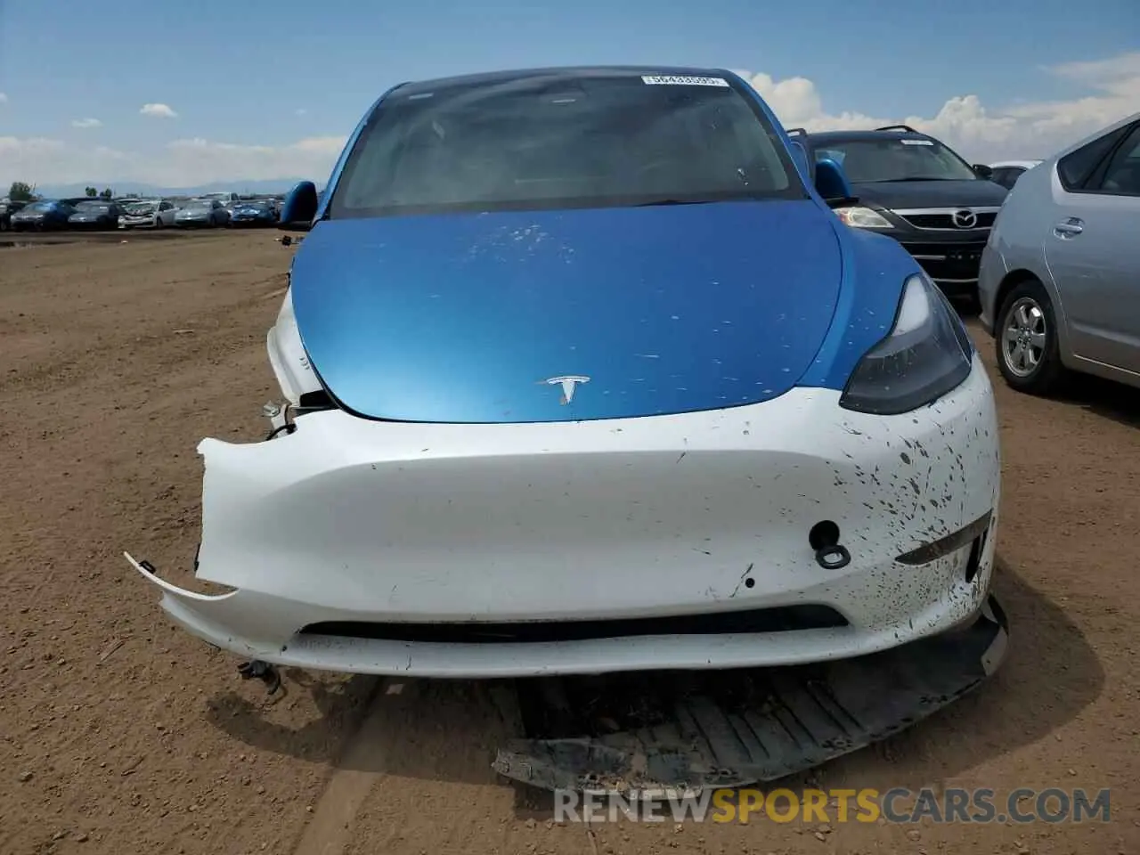 5 Photograph of a damaged car 5YJYGDEE6MF239571 TESLA MODEL Y 2021
