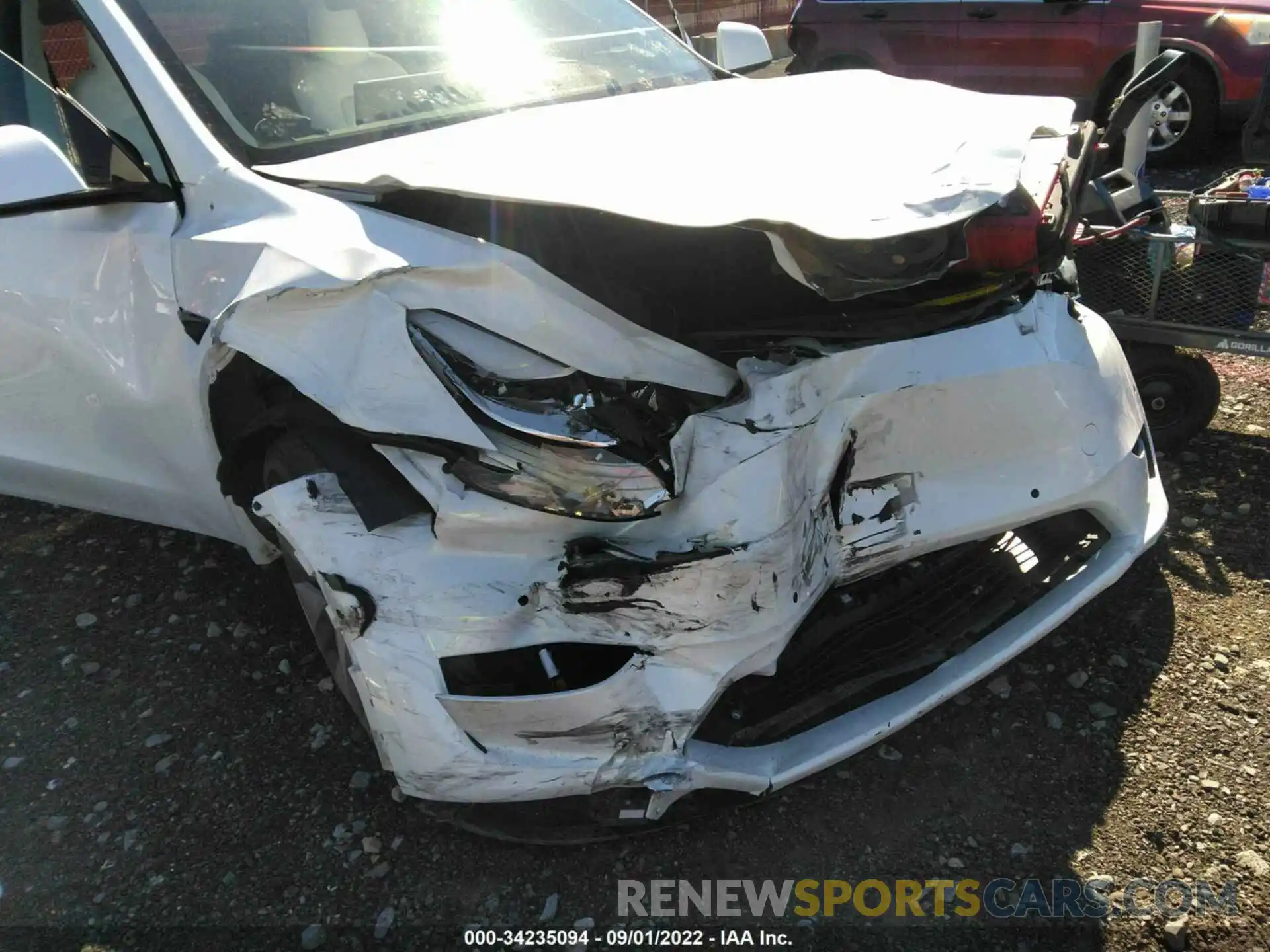 6 Photograph of a damaged car 5YJYGDEE6MF283831 TESLA MODEL Y 2021