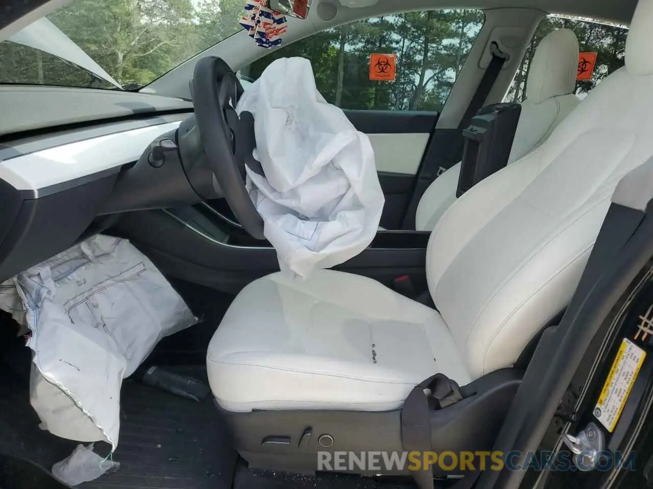 7 Photograph of a damaged car 5YJYGDEE7MF081337 TESLA MODEL Y 2021