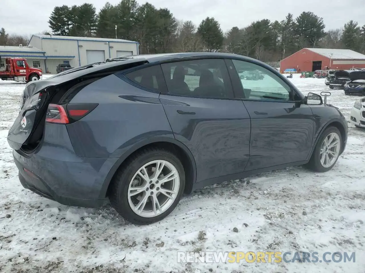 3 Photograph of a damaged car 5YJYGDEE7MF081953 TESLA MODEL Y 2021