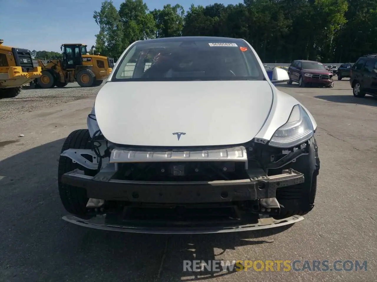 5 Photograph of a damaged car 5YJYGDEE7MF084397 TESLA MODEL Y 2021