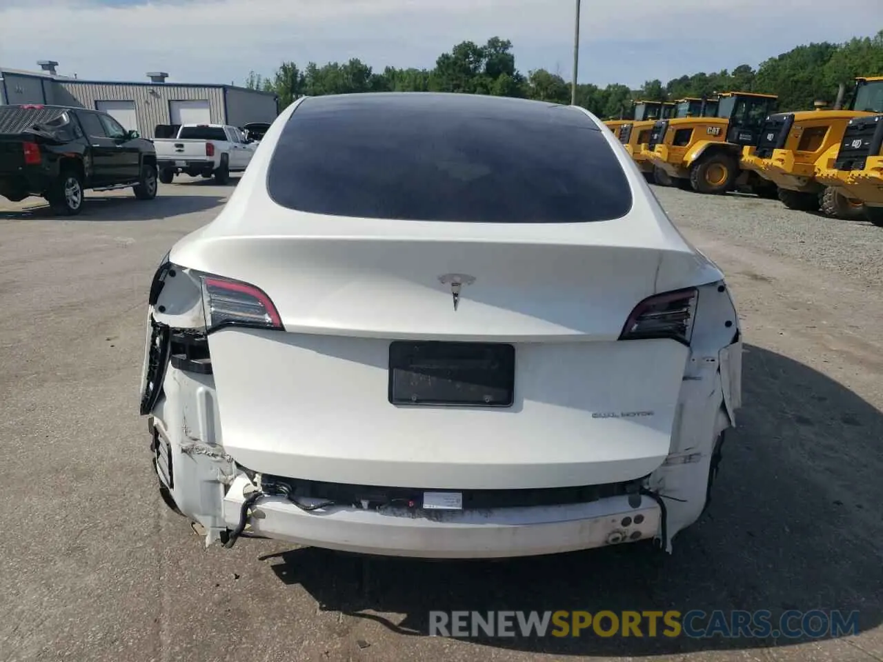 6 Photograph of a damaged car 5YJYGDEE7MF084397 TESLA MODEL Y 2021