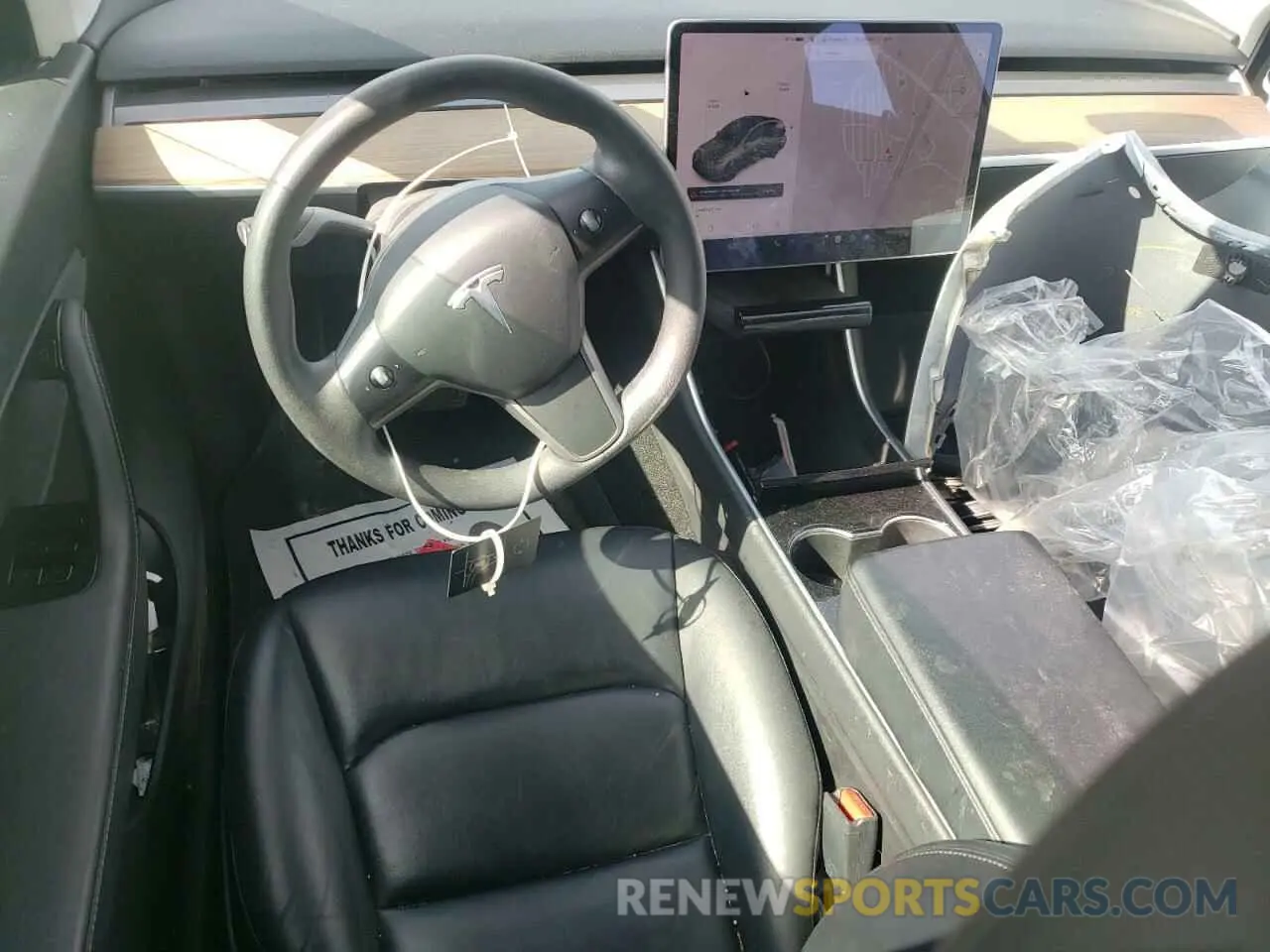 8 Photograph of a damaged car 5YJYGDEE7MF084397 TESLA MODEL Y 2021