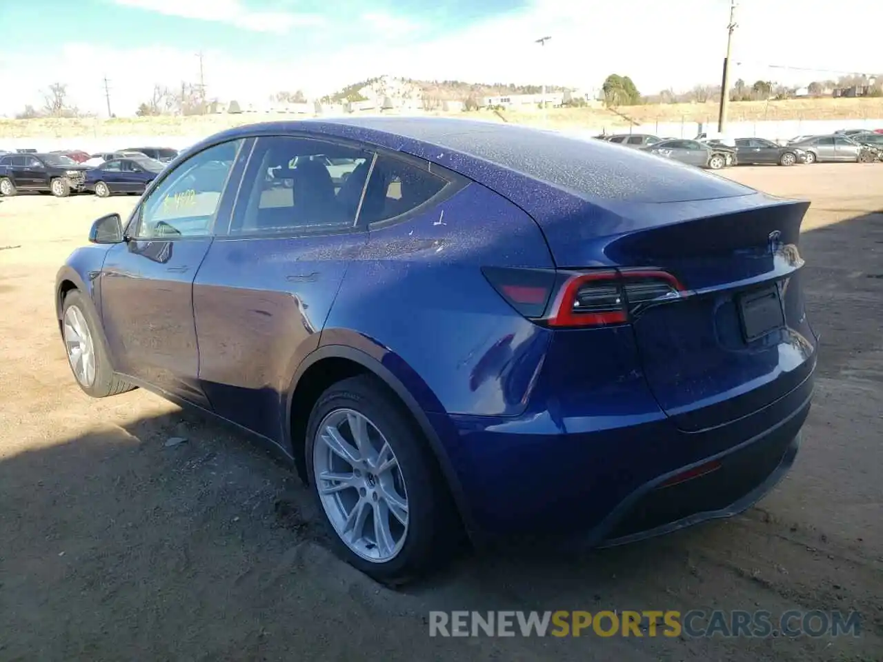 3 Photograph of a damaged car 5YJYGDEE7MF091771 TESLA MODEL Y 2021