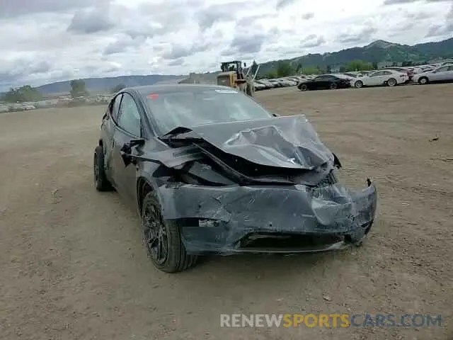 13 Photograph of a damaged car 5YJYGDEE7MF093942 TESLA MODEL Y 2021