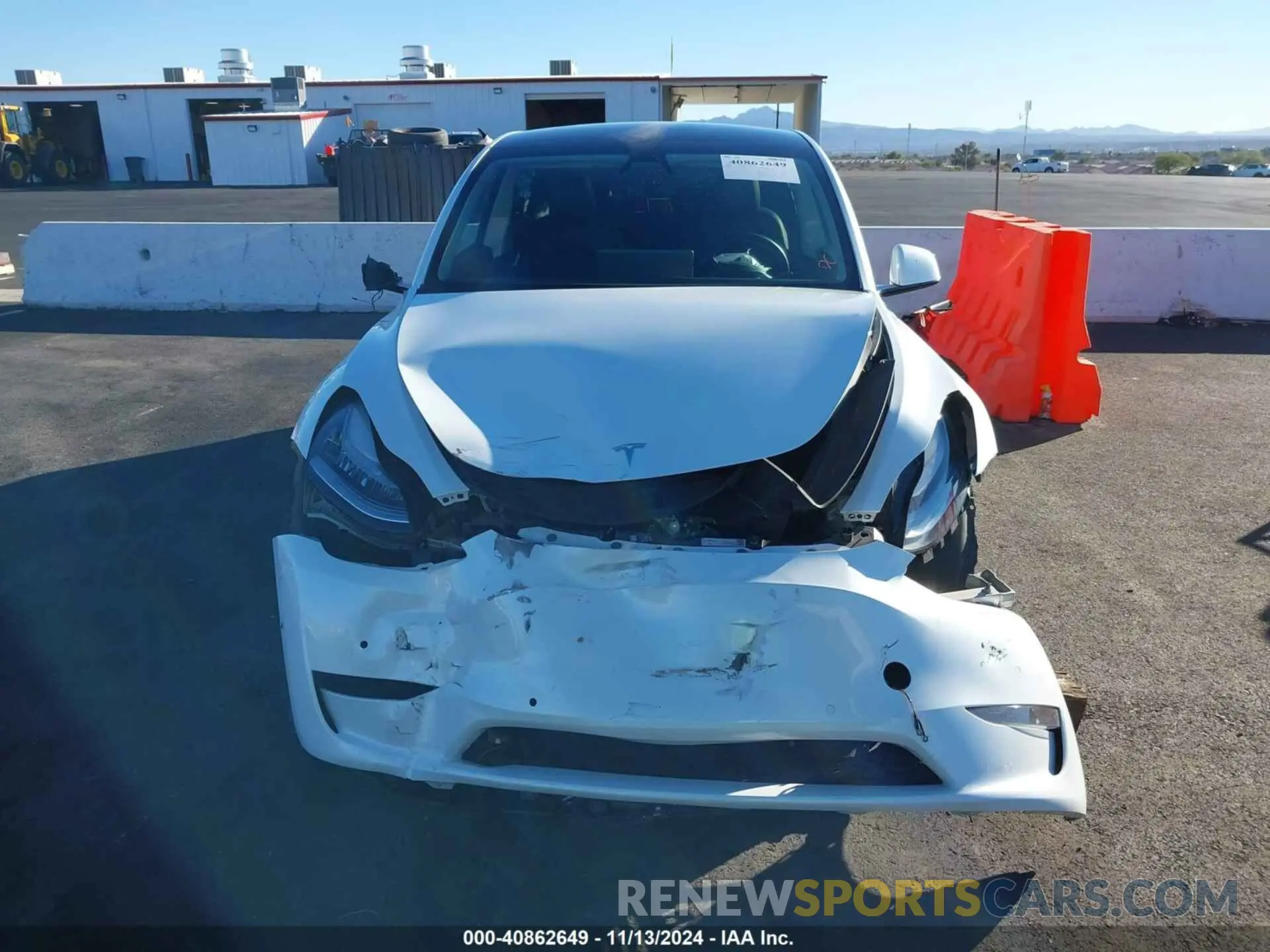 12 Photograph of a damaged car 5YJYGDEE7MF094346 TESLA MODEL Y 2021