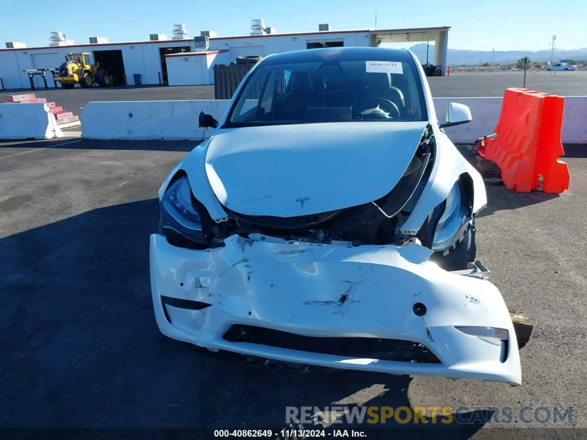 6 Photograph of a damaged car 5YJYGDEE7MF094346 TESLA MODEL Y 2021