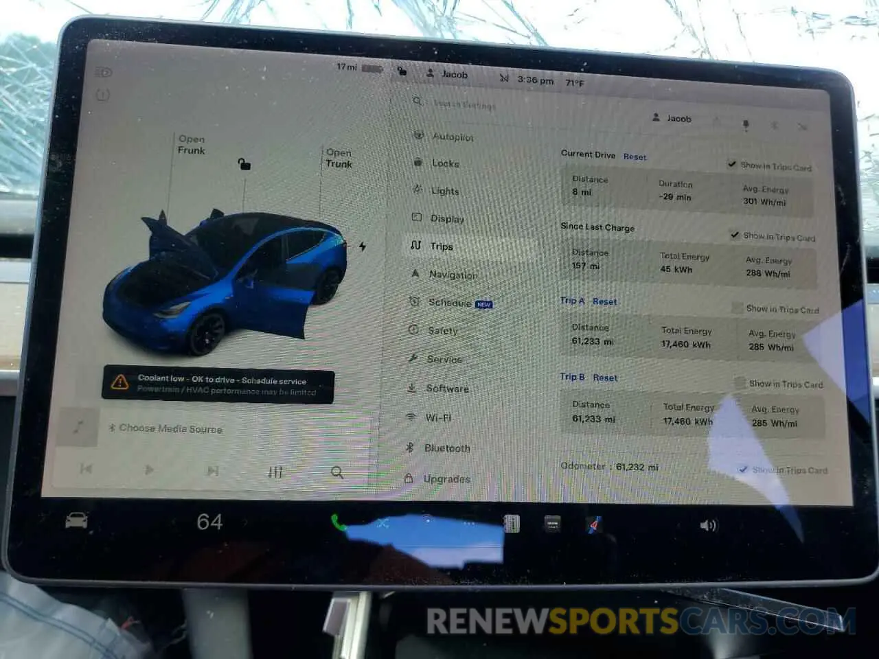 9 Photograph of a damaged car 5YJYGDEE7MF108200 TESLA MODEL Y 2021