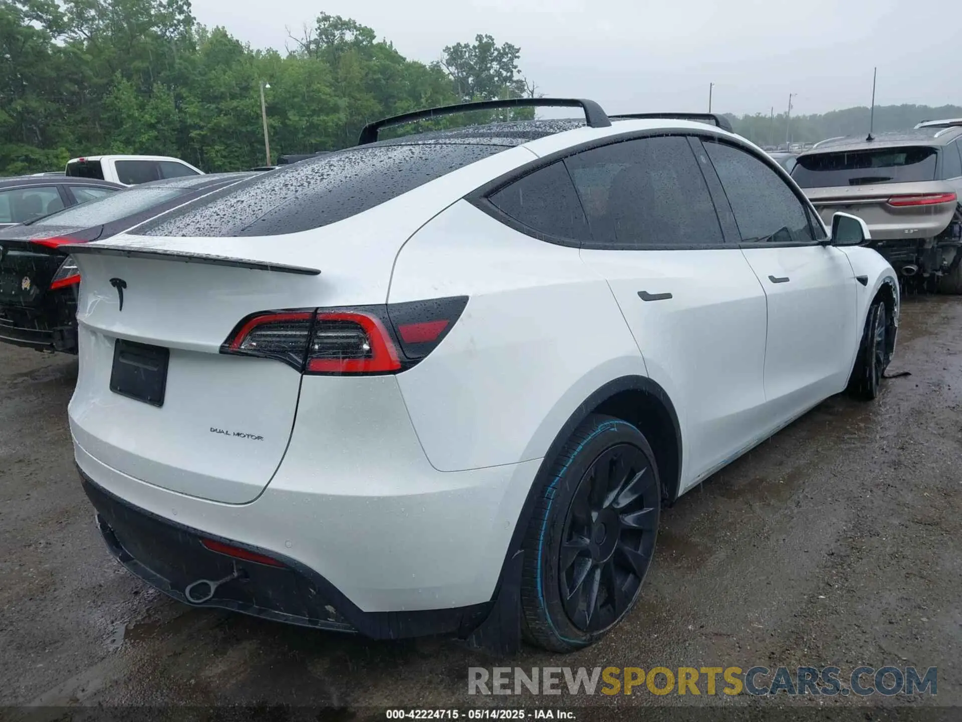 4 Photograph of a damaged car 5YJYGDEE7MF108245 TESLA MODEL Y 2021
