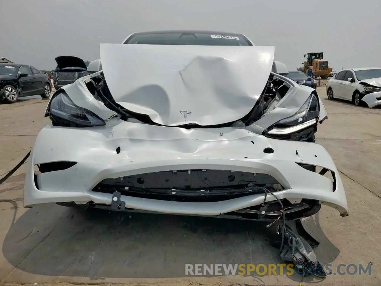 5 Photograph of a damaged car 5YJYGDEE7MF112425 TESLA MODEL Y 2021