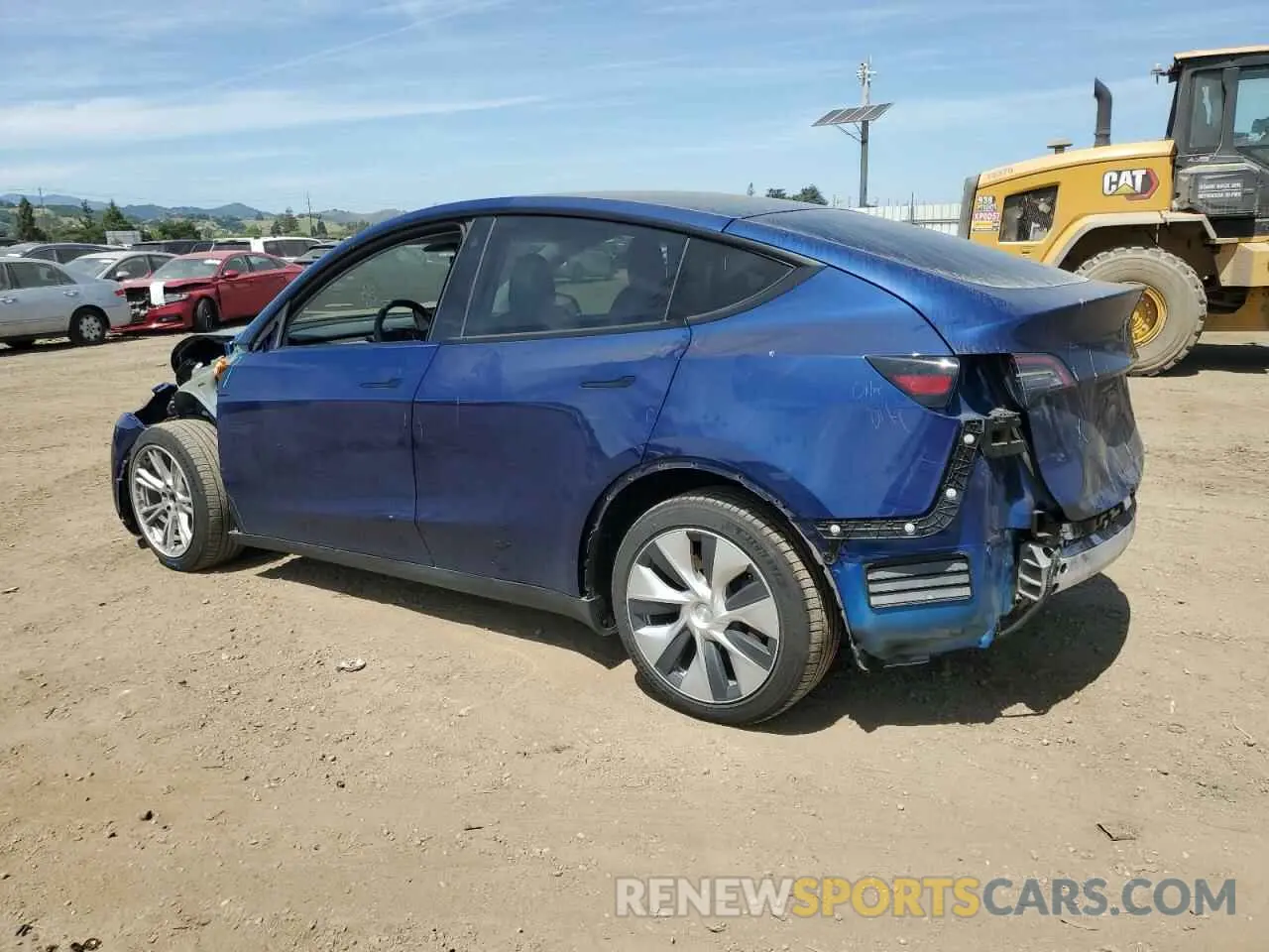 2 Photograph of a damaged car 5YJYGDEE7MF114420 TESLA MODEL Y 2021