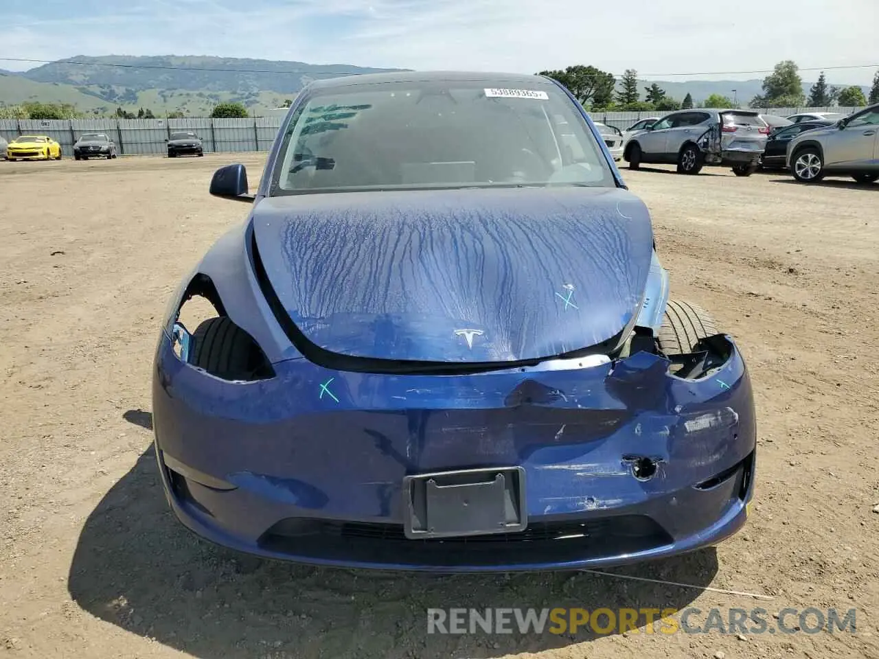5 Photograph of a damaged car 5YJYGDEE7MF114420 TESLA MODEL Y 2021