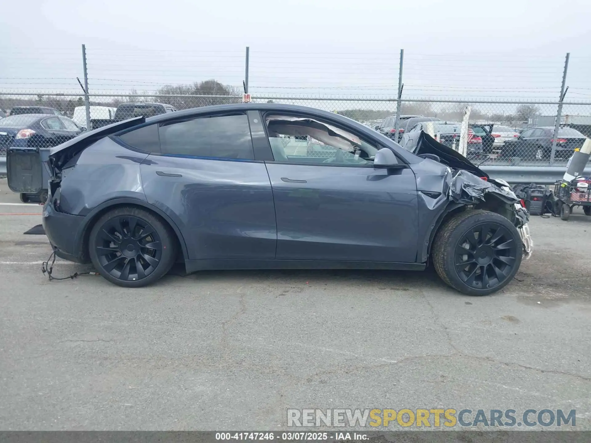 12 Photograph of a damaged car 5YJYGDEE7MF119990 TESLA MODEL Y 2021