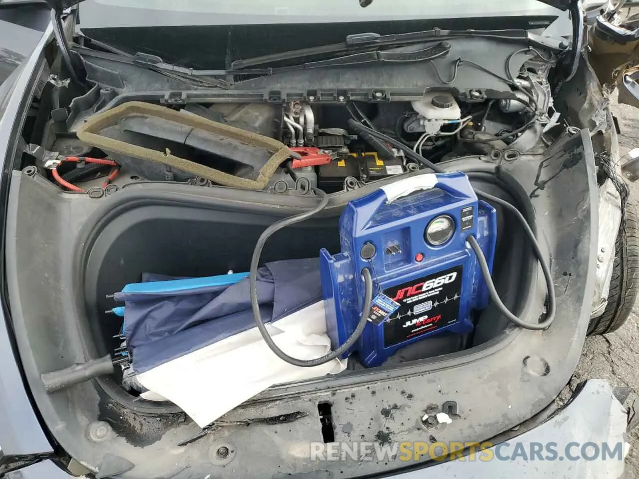 13 Photograph of a damaged car 5YJYGDEE7MF145294 TESLA MODEL Y 2021