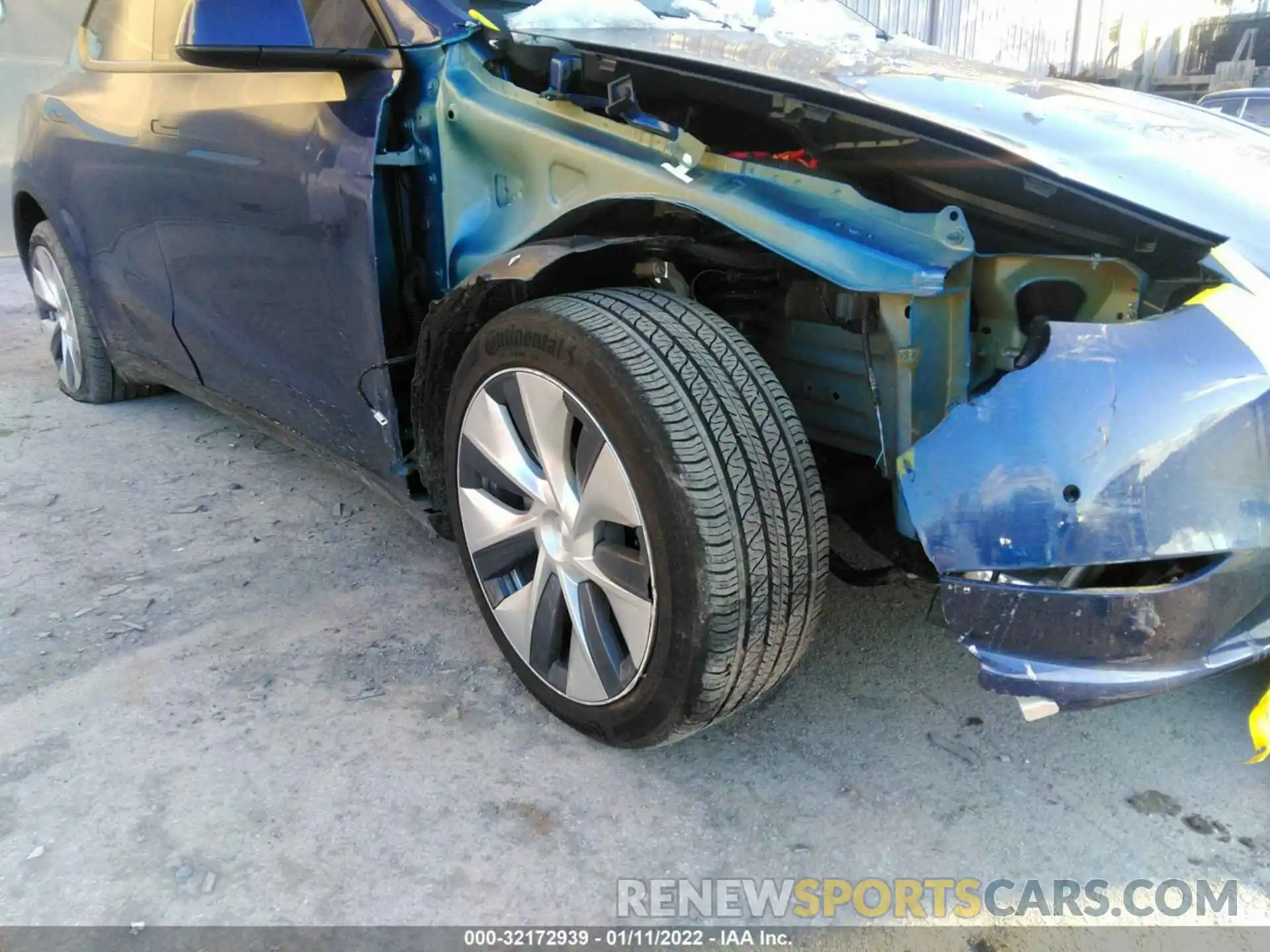 6 Photograph of a damaged car 5YJYGDEE7MF145845 TESLA MODEL Y 2021