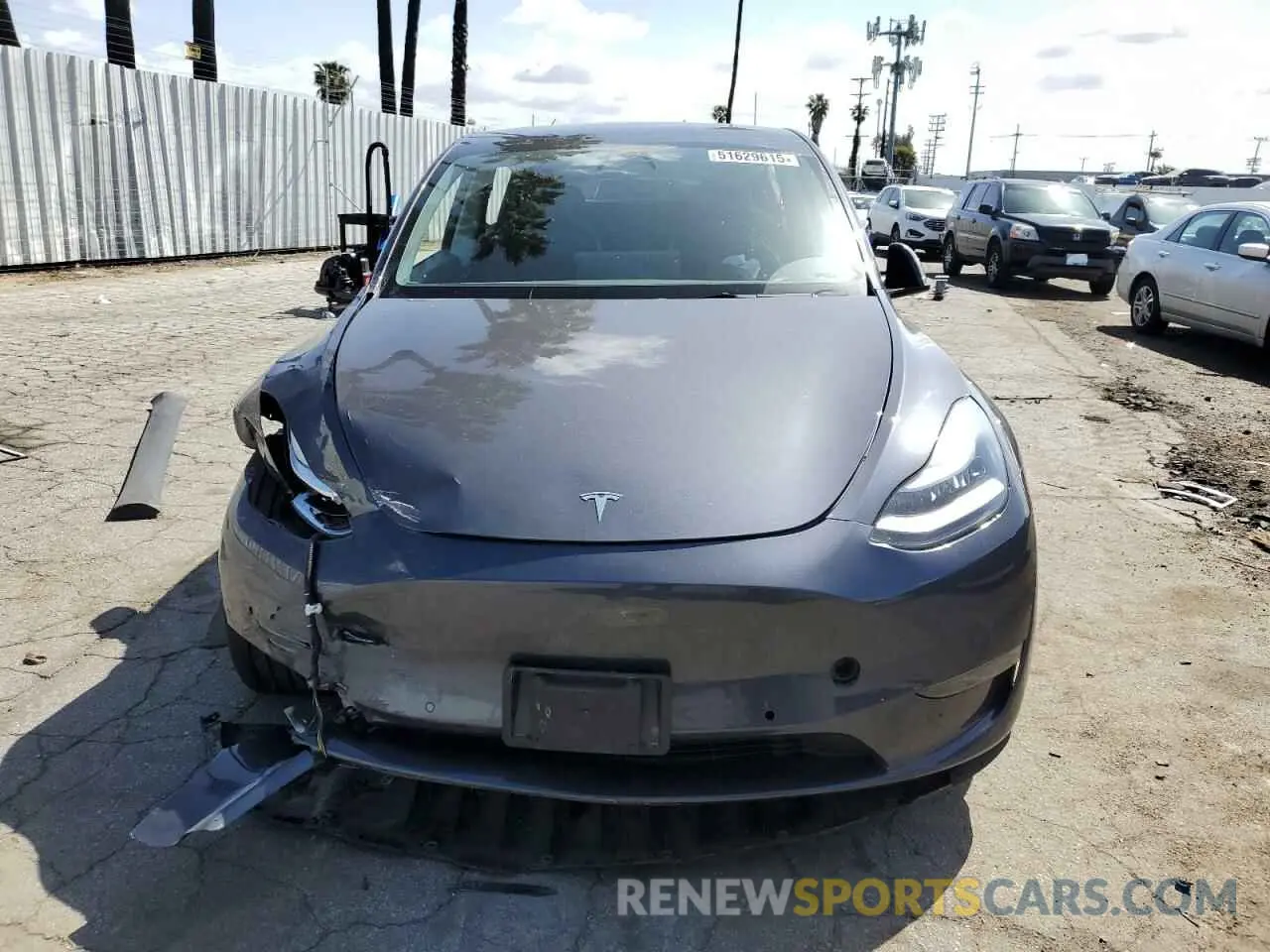 5 Photograph of a damaged car 5YJYGDEE7MF152990 TESLA MODEL Y 2021