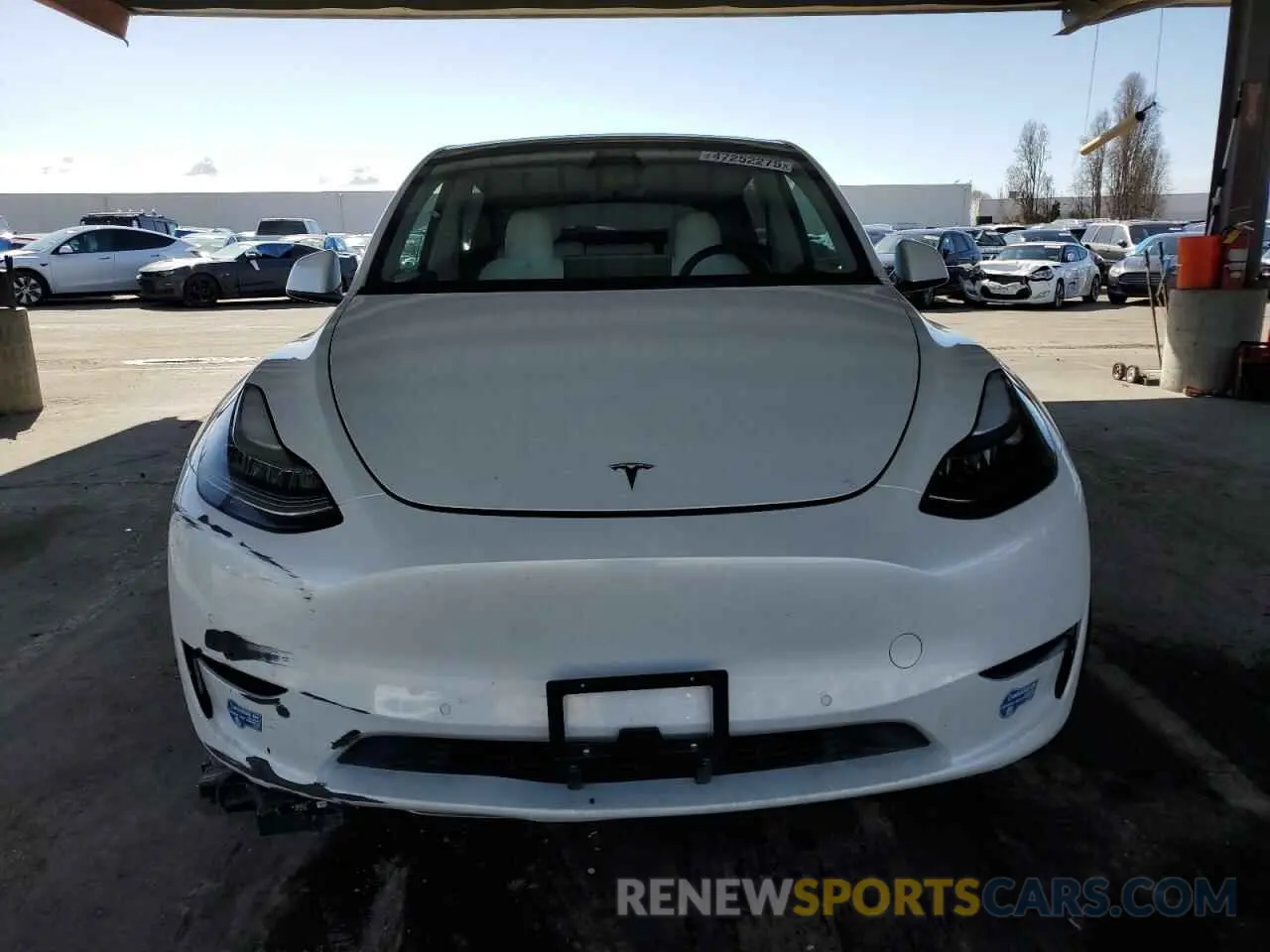 5 Photograph of a damaged car 5YJYGDEE7MF228787 TESLA MODEL Y 2021