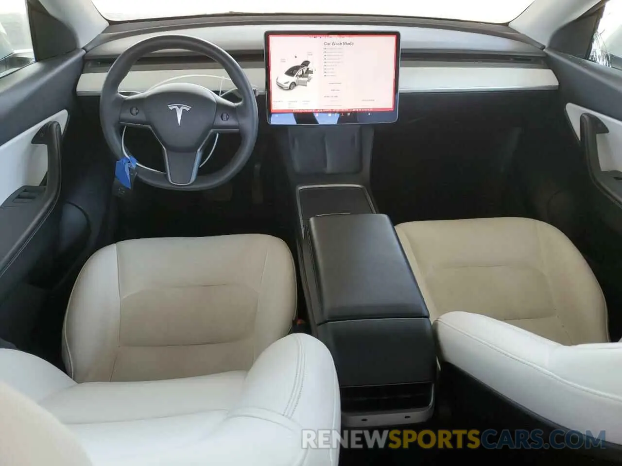 8 Photograph of a damaged car 5YJYGDEE7MF228787 TESLA MODEL Y 2021