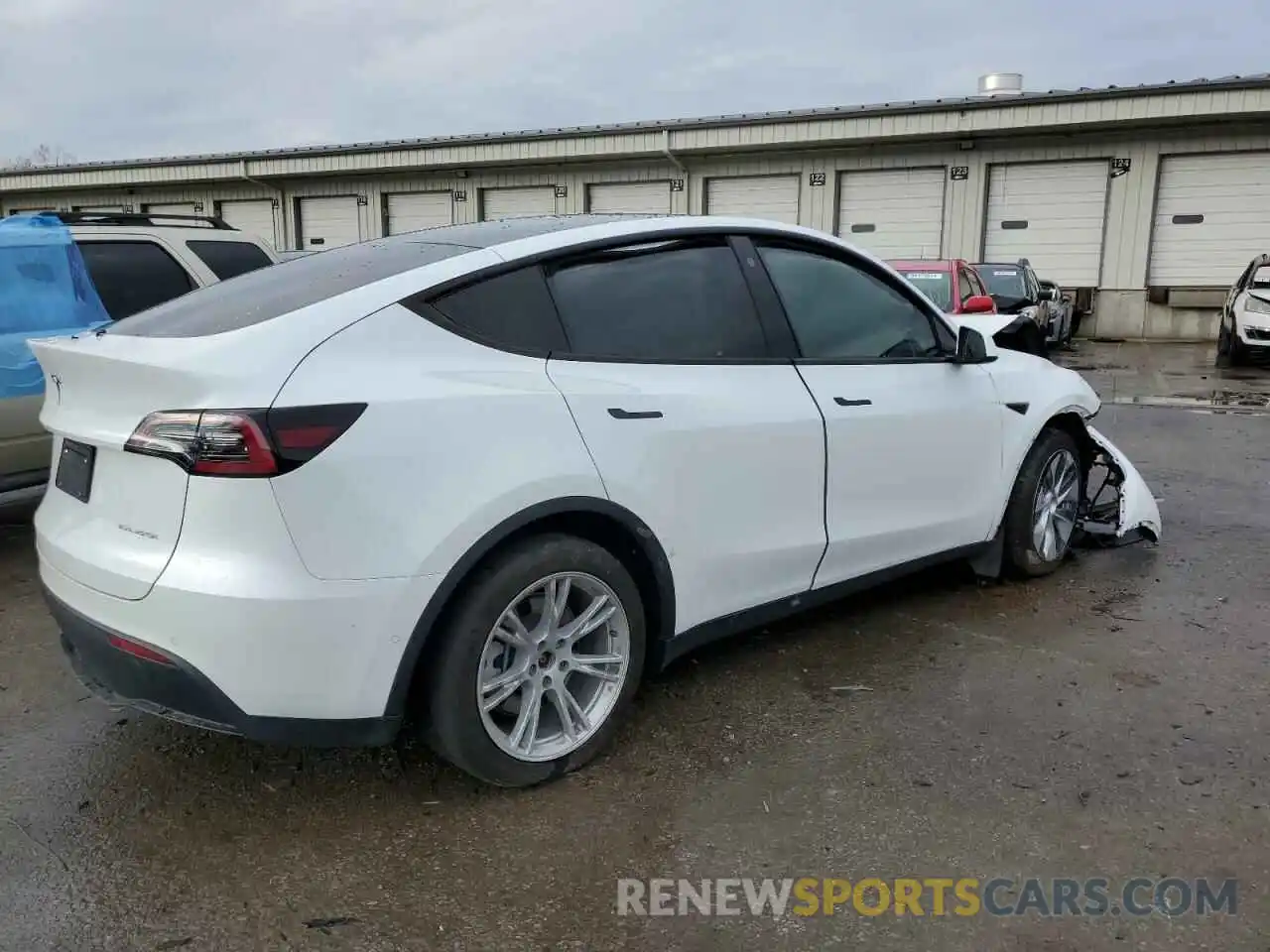 3 Photograph of a damaged car 5YJYGDEE7MF255259 TESLA MODEL Y 2021