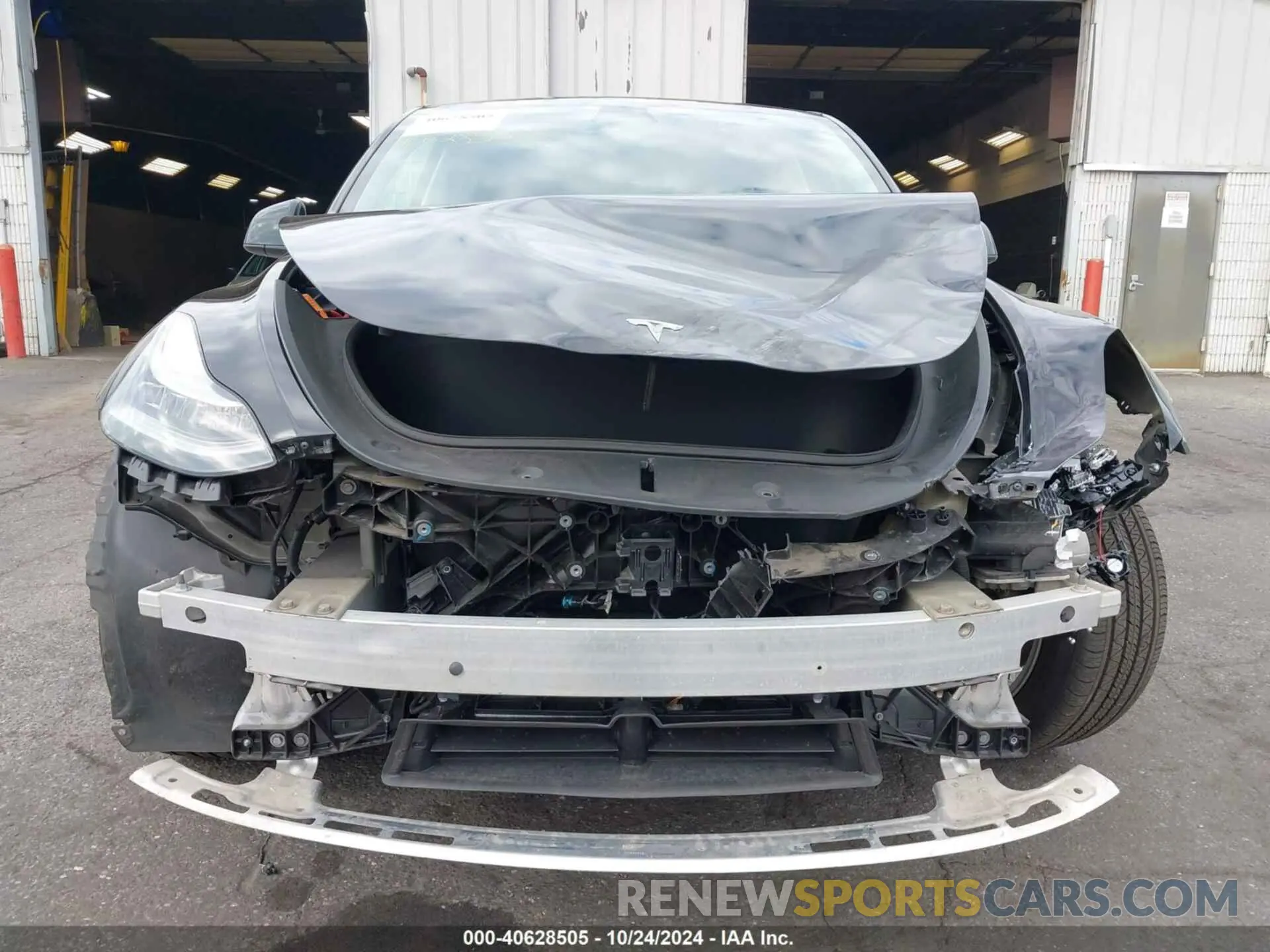 12 Photograph of a damaged car 5YJYGDEE7MF259179 TESLA MODEL Y 2021