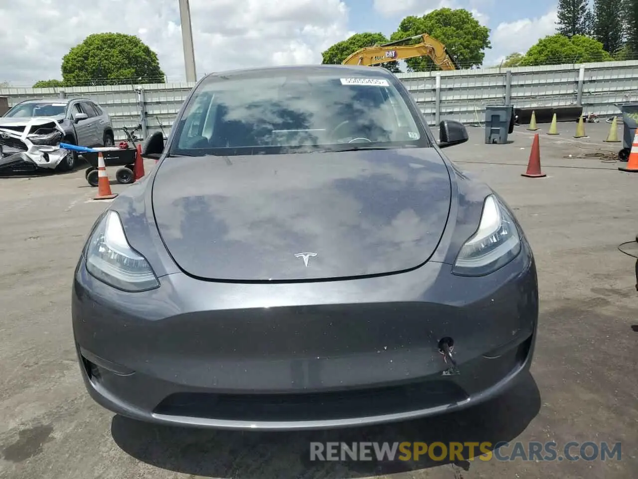 5 Photograph of a damaged car 5YJYGDEE7MF262177 TESLA MODEL Y 2021