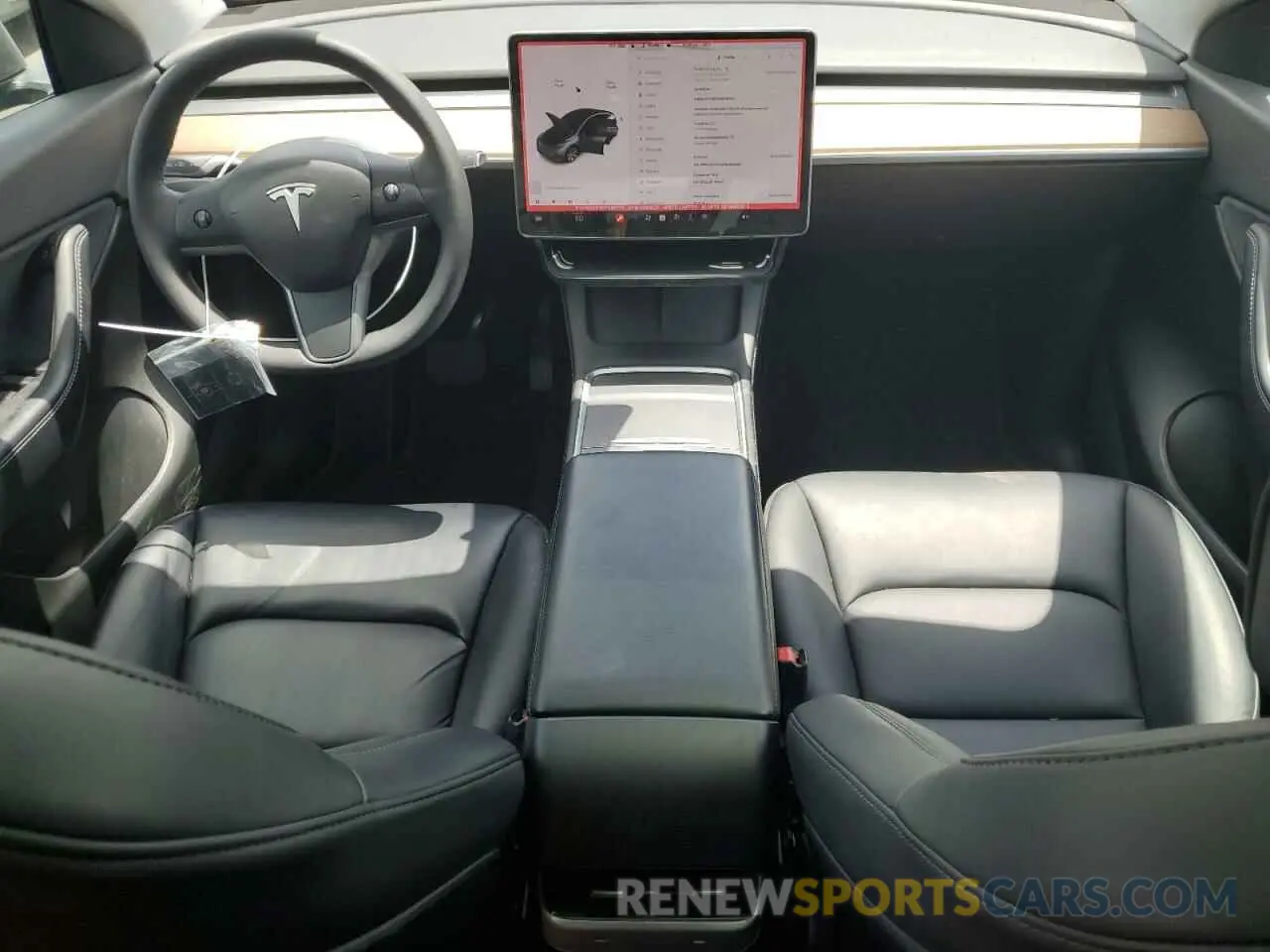 8 Photograph of a damaged car 5YJYGDEE7MF262177 TESLA MODEL Y 2021