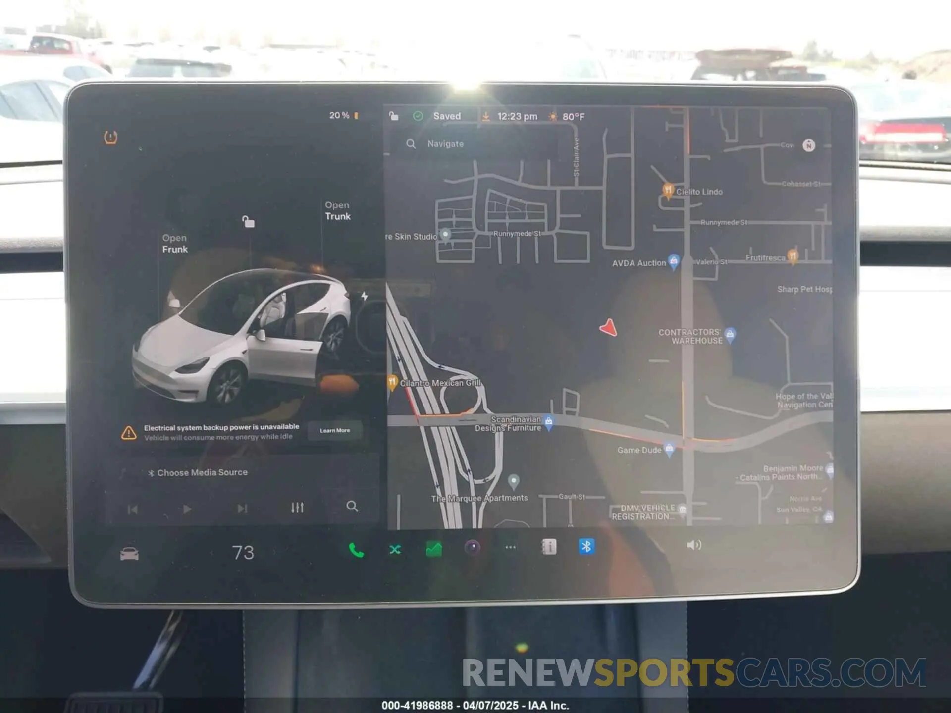 18 Photograph of a damaged car 5YJYGDEE7MF279223 TESLA MODEL Y 2021