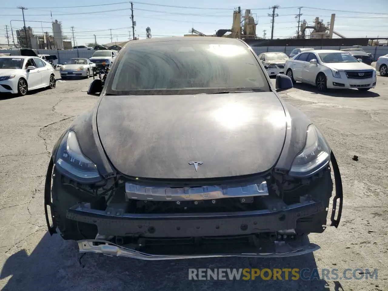 5 Photograph of a damaged car 5YJYGDEE7MF299620 TESLA MODEL Y 2021