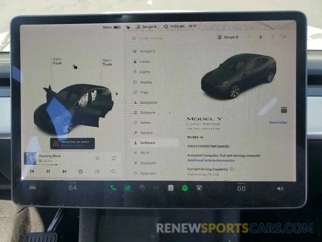 9 Photograph of a damaged car 5YJYGDEE7MF299620 TESLA MODEL Y 2021