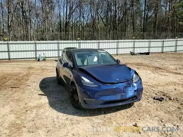10 Photograph of a damaged car 5YJYGDEE8MF067432 TESLA MODEL Y 2021