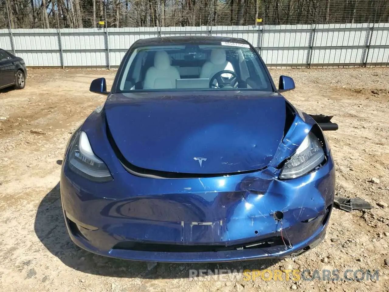 5 Photograph of a damaged car 5YJYGDEE8MF067432 TESLA MODEL Y 2021