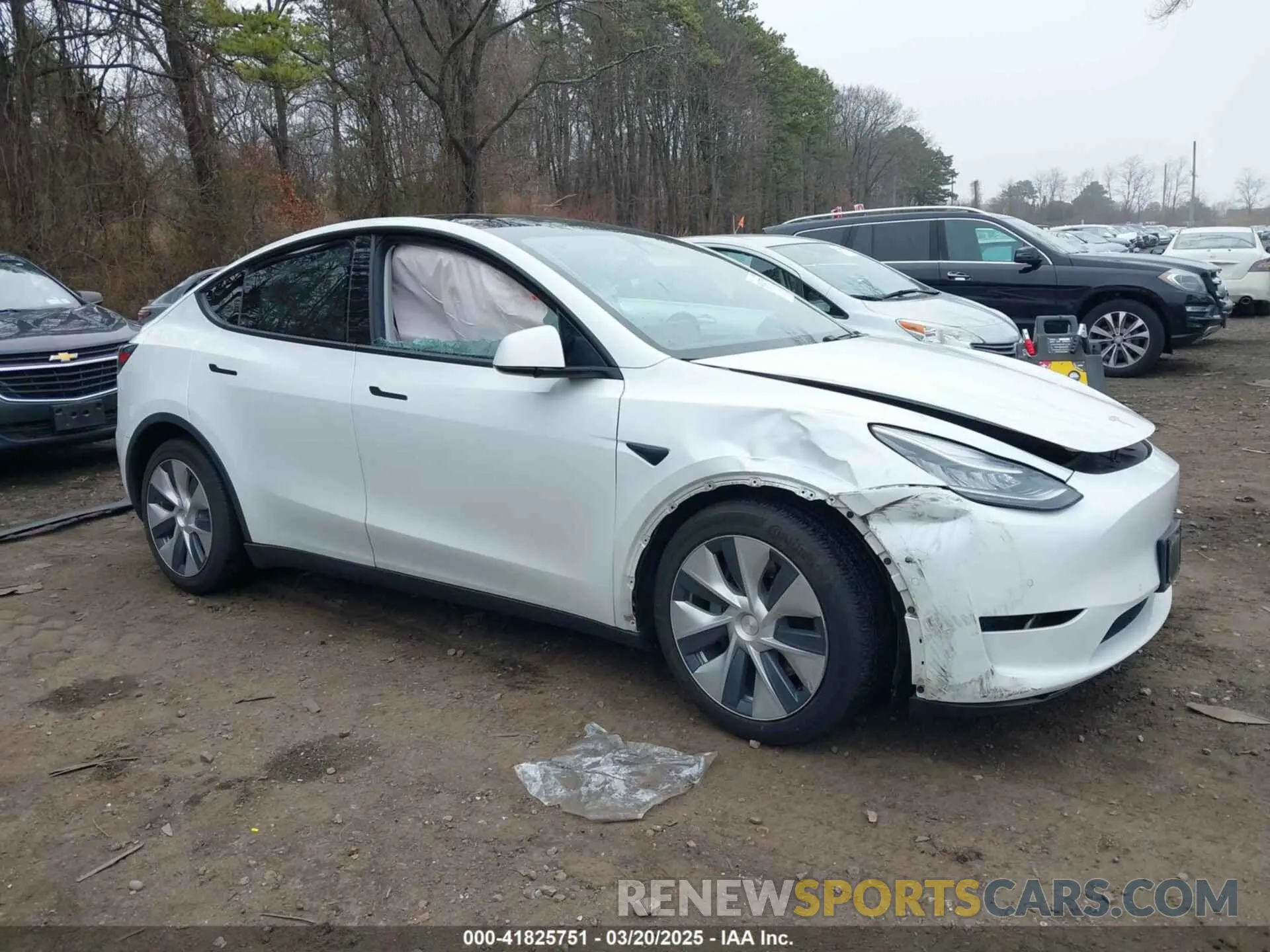 13 Photograph of a damaged car 5YJYGDEE8MF069391 TESLA MODEL Y 2021