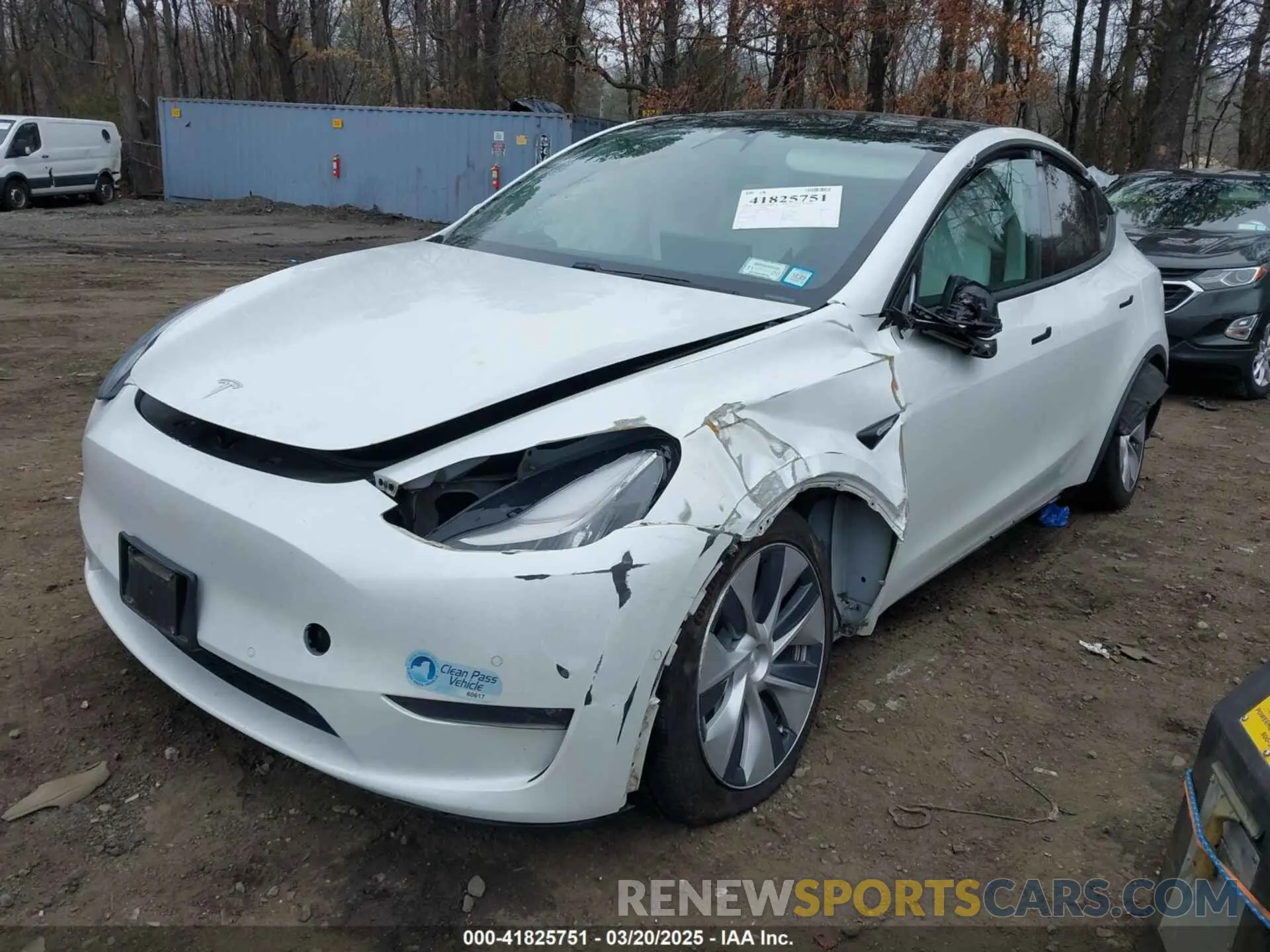 6 Photograph of a damaged car 5YJYGDEE8MF069391 TESLA MODEL Y 2021