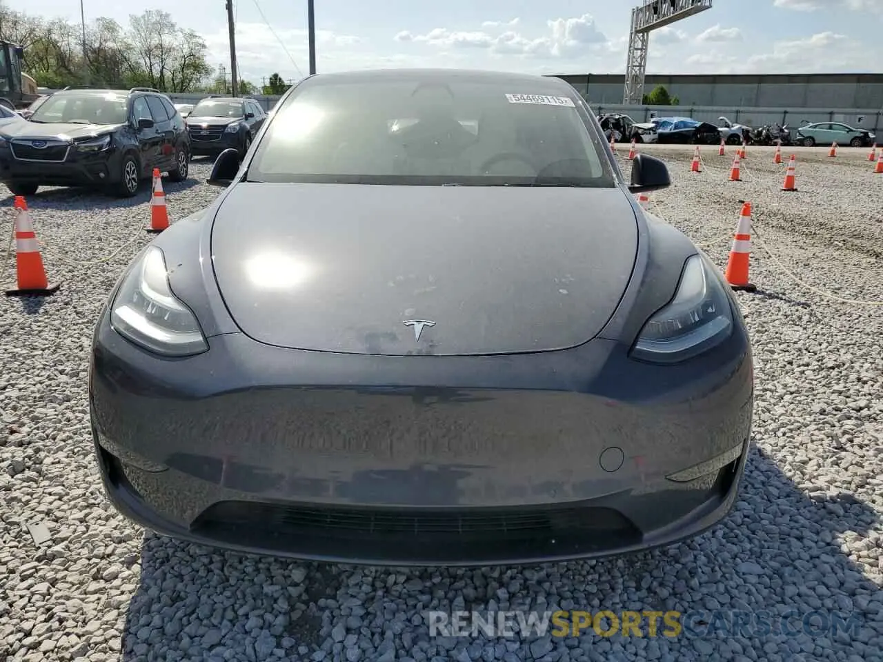 5 Photograph of a damaged car 5YJYGDEE8MF081346 TESLA MODEL Y 2021