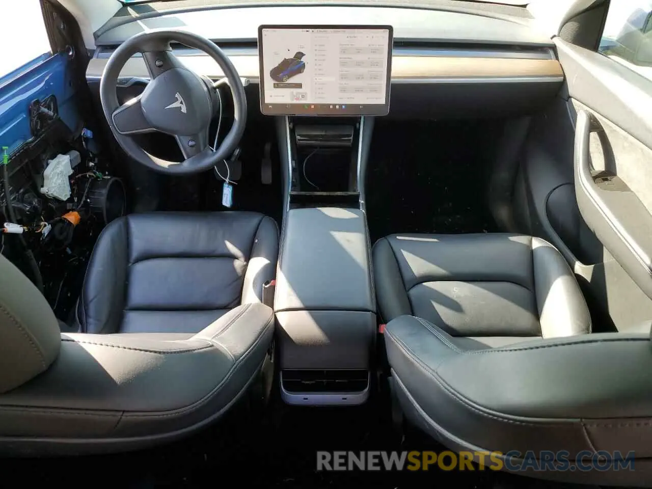 8 Photograph of a damaged car 5YJYGDEE8MF086739 TESLA MODEL Y 2021