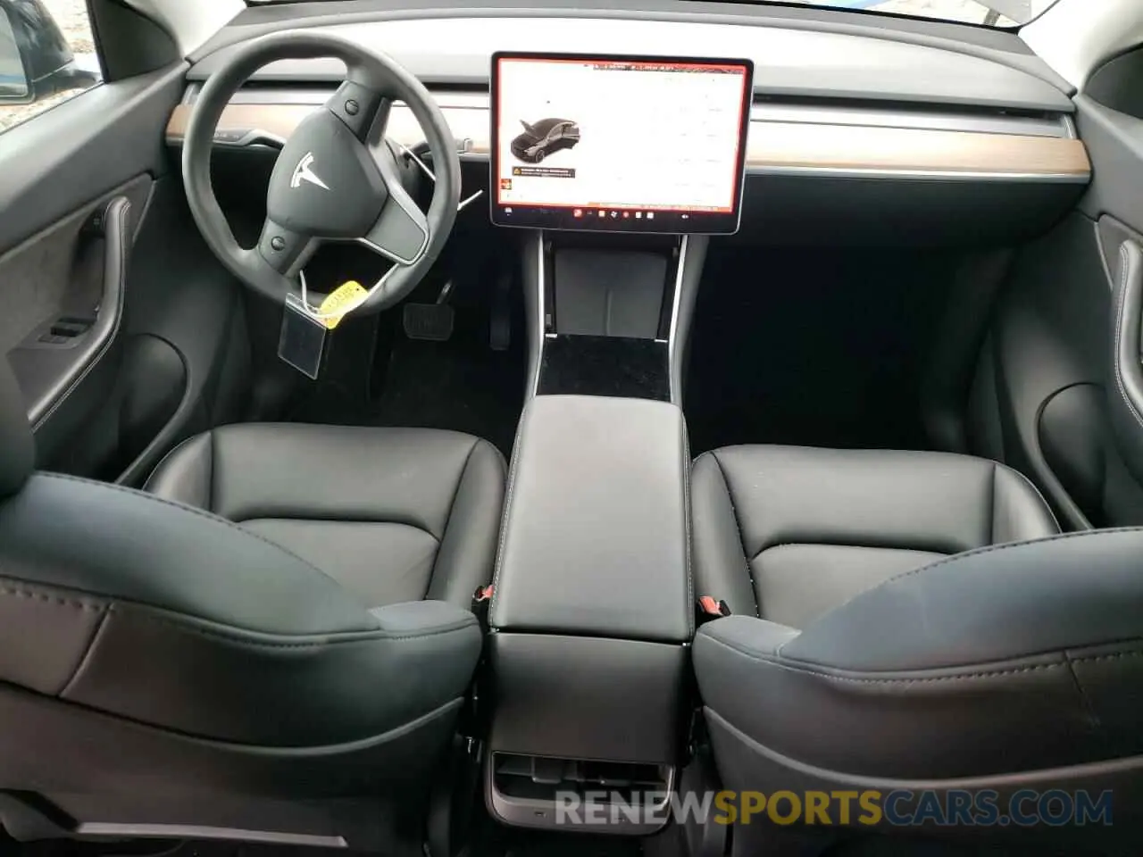 8 Photograph of a damaged car 5YJYGDEE8MF119805 TESLA MODEL Y 2021