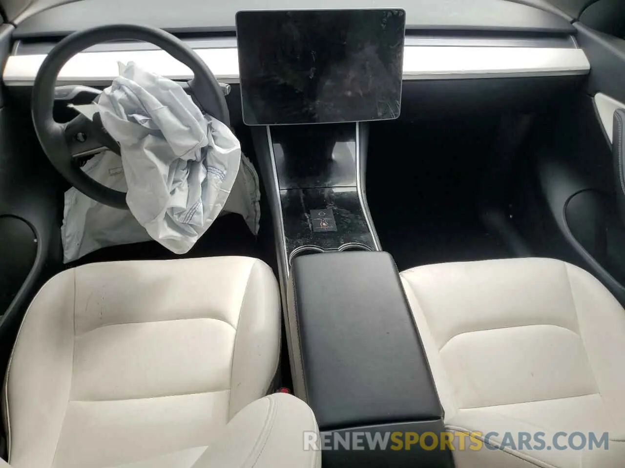 8 Photograph of a damaged car 5YJYGDEE8MF120291 TESLA MODEL Y 2021