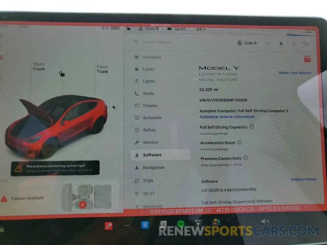 9 Photograph of a damaged car 5YJYGDEE8MF139620 TESLA MODEL Y 2021