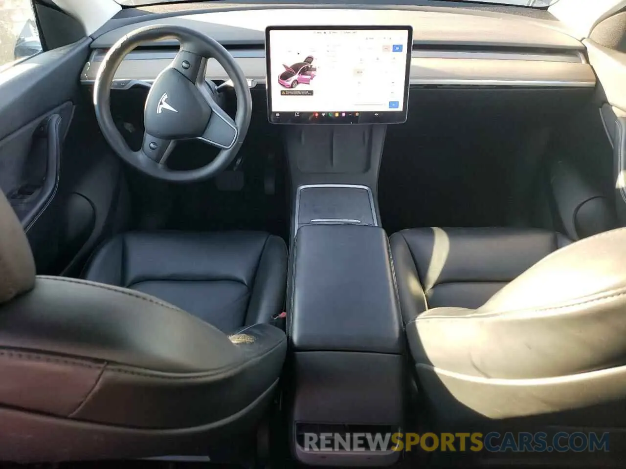8 Photograph of a damaged car 5YJYGDEE8MF148849 TESLA MODEL Y 2021