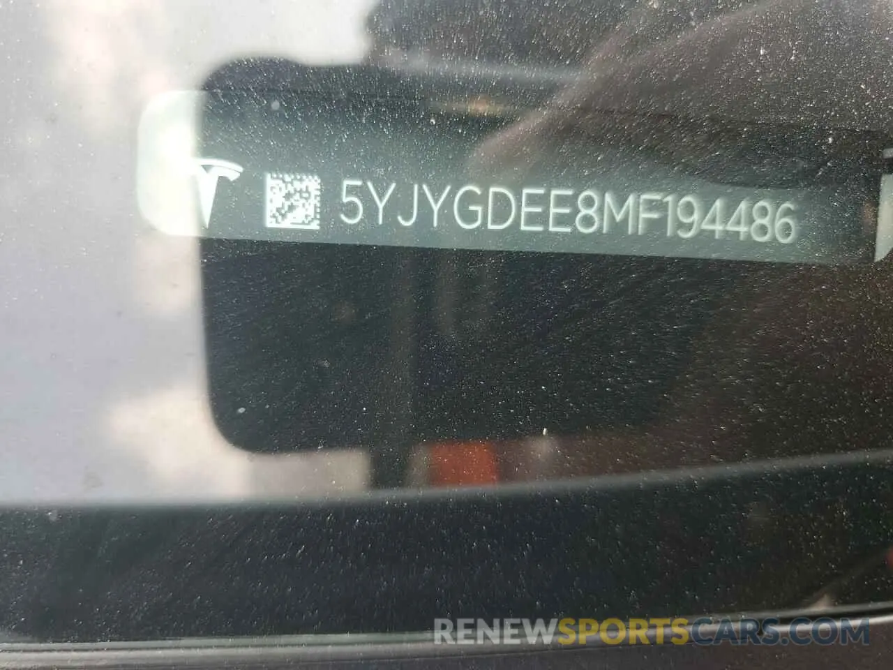 12 Photograph of a damaged car 5YJYGDEE8MF194486 TESLA MODEL Y 2021
