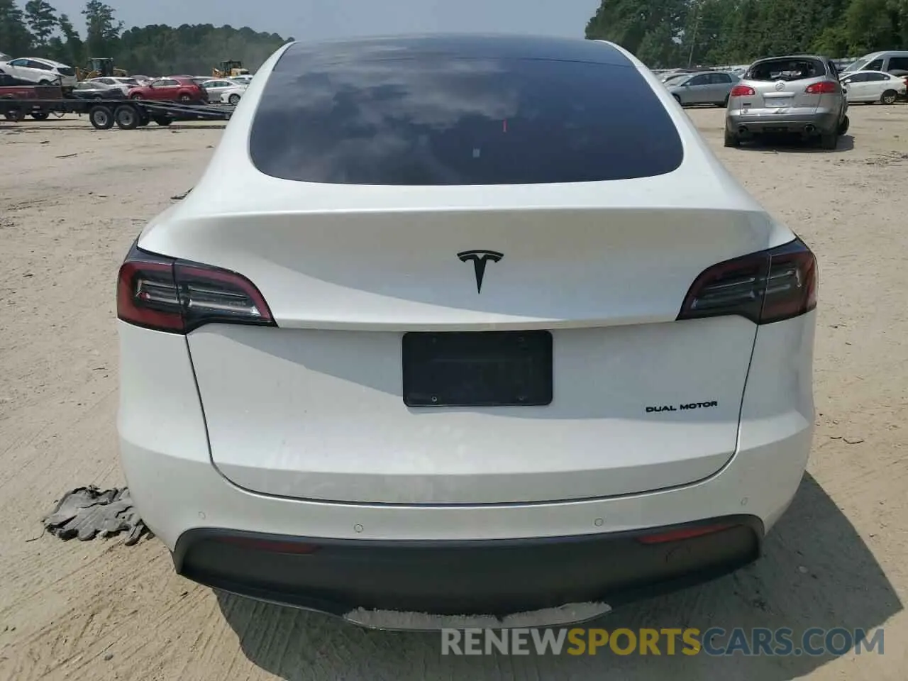 6 Photograph of a damaged car 5YJYGDEE8MF194486 TESLA MODEL Y 2021